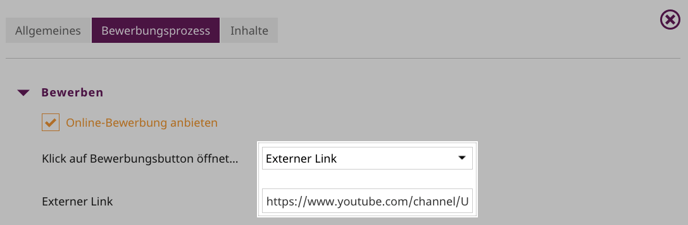 Externe Verlinkung neu